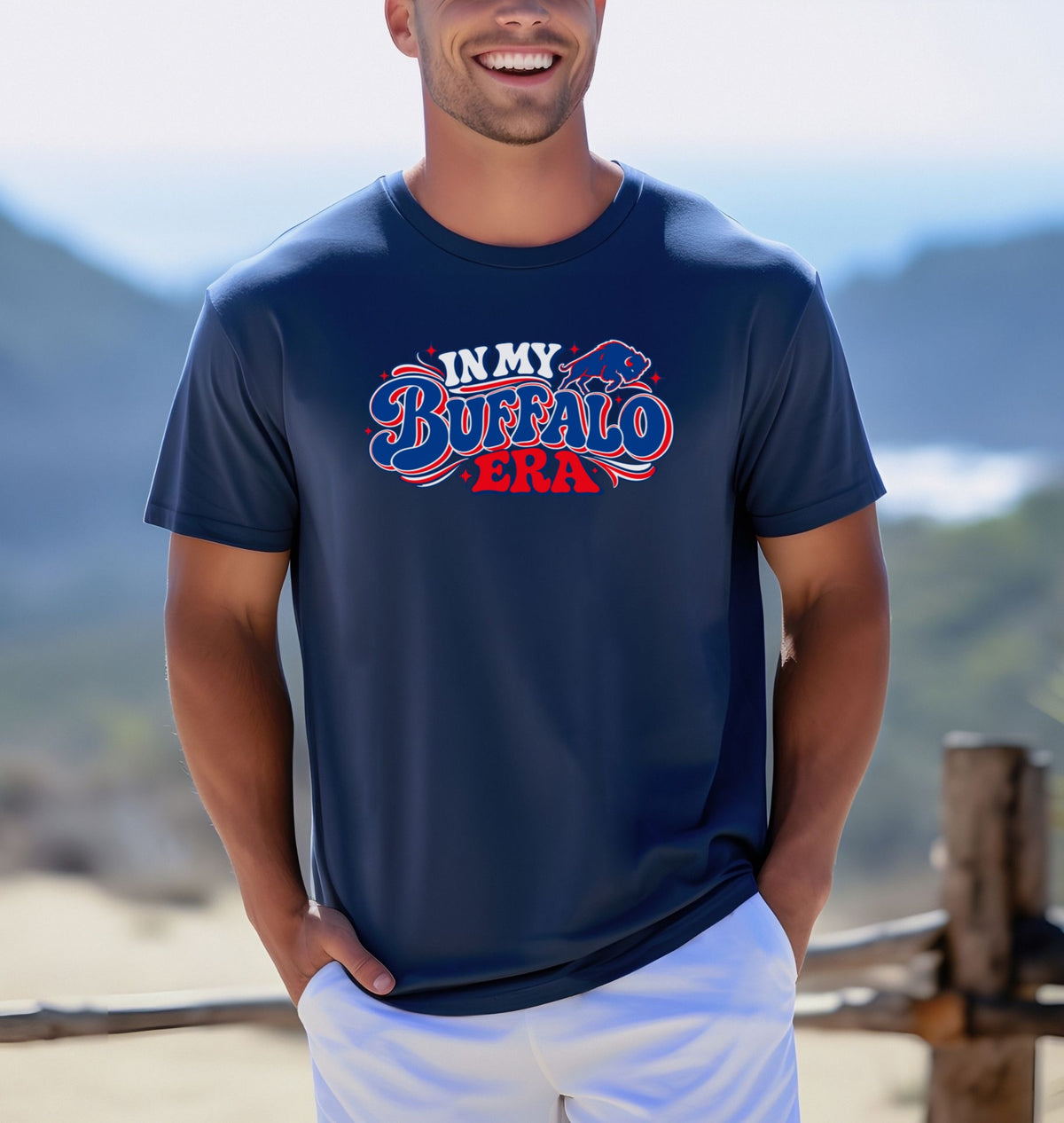 In My Buffalo Era Red and Blue