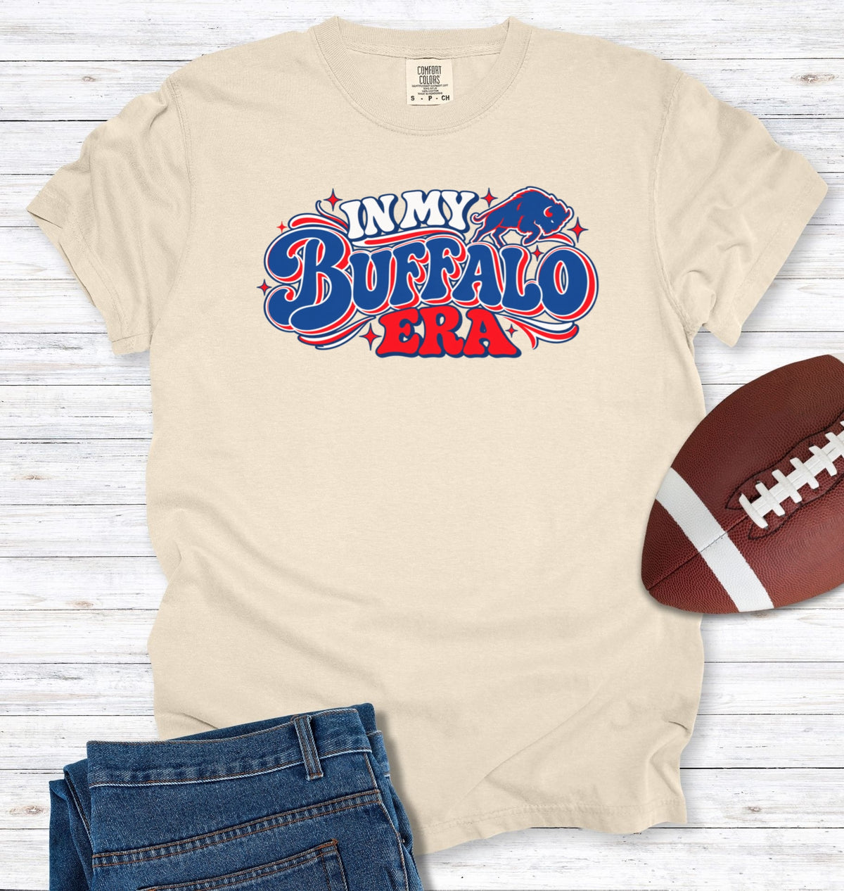 In My Buffalo Era Red and Blue