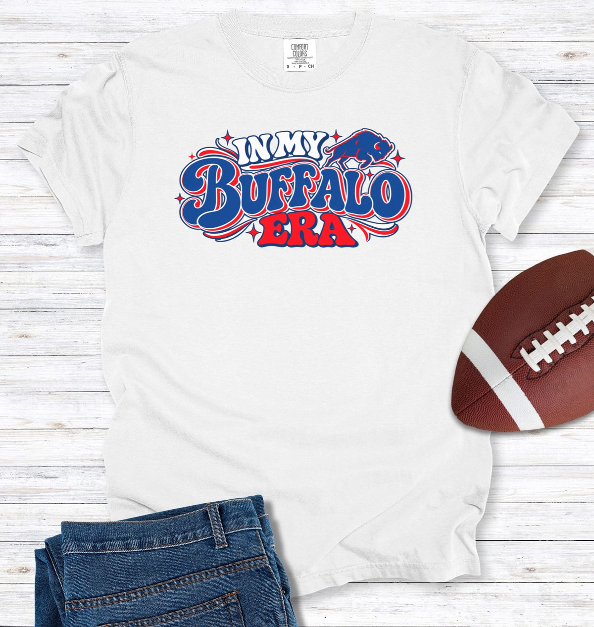 In My Buffalo Era Red and Blue