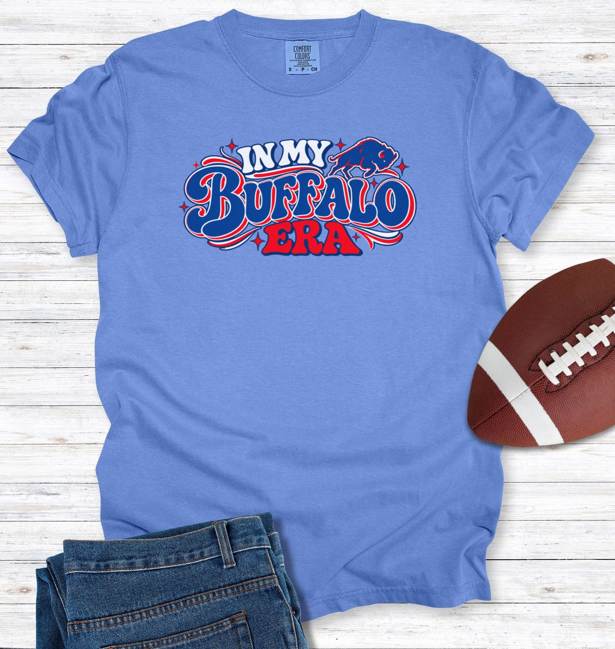 In My Buffalo Era Red and Blue