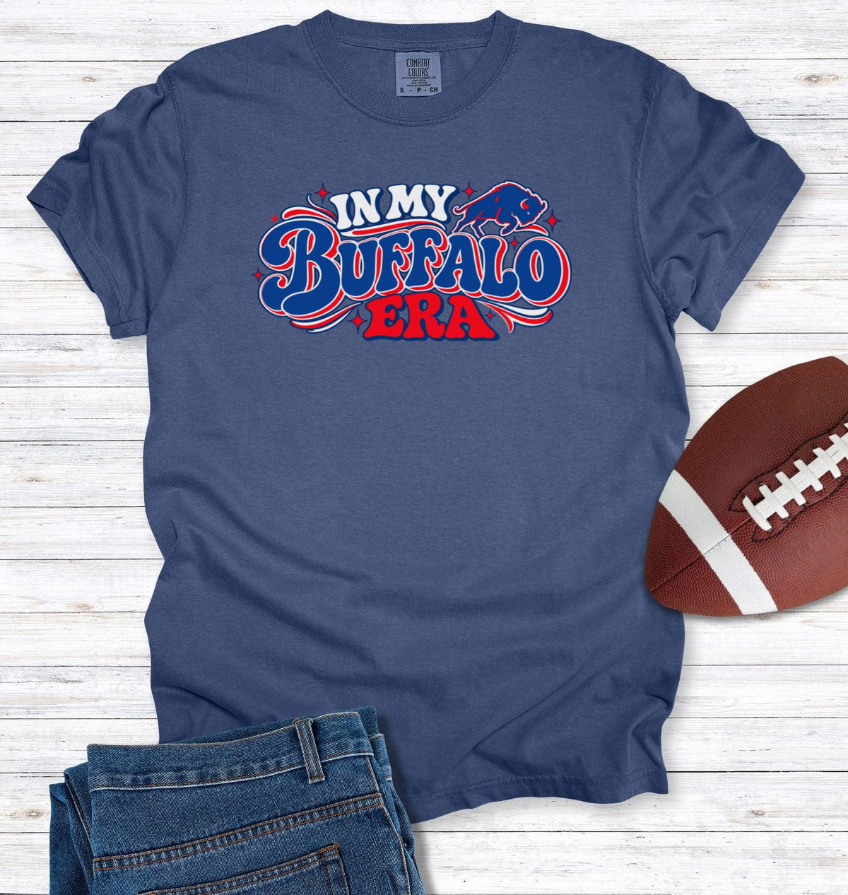 In My Buffalo Era Red and Blue