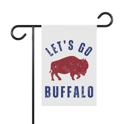 Let's Go Buffalo Yard Garden Flag