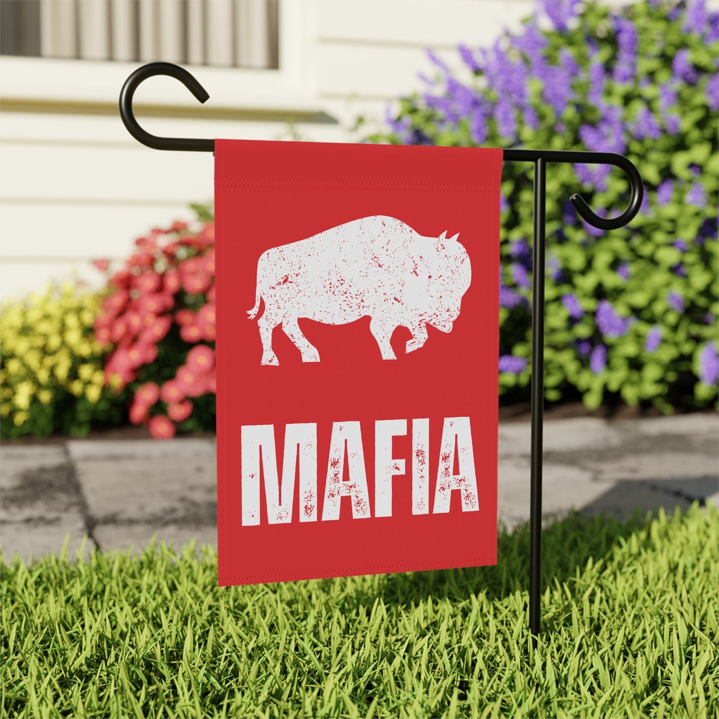 Buffalo Mafia Garden Yard Flag