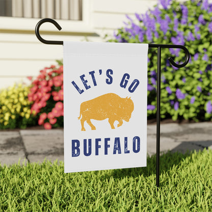 Let's Go Buffalo Hockey Yard Flag
